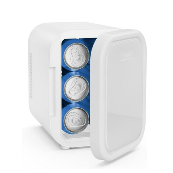 The Iceman RJ48-V2-6-WHITE Portable Mini Corded Electric Refrigerator - NWT - Picture 4 of 4